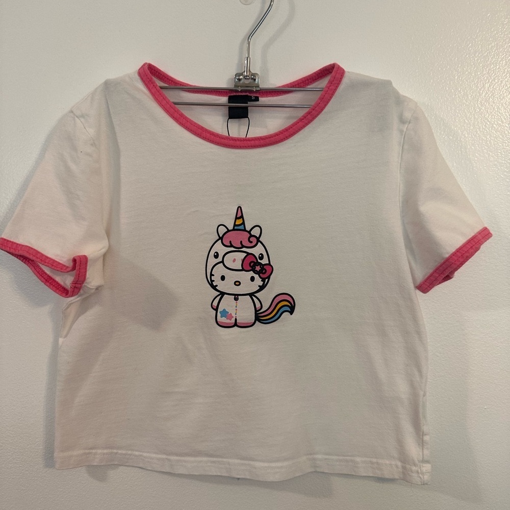 🌸3/$12 Shein blusa hello kitty talla S